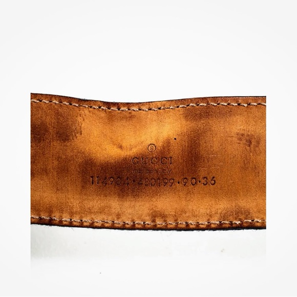 🔥🔥3-DAY SALE🔥🔥”GUCCI”🔥🔥UNISEX LEATHER🔥CANVAS BELT🔥🔥 - Picture 9 of 11